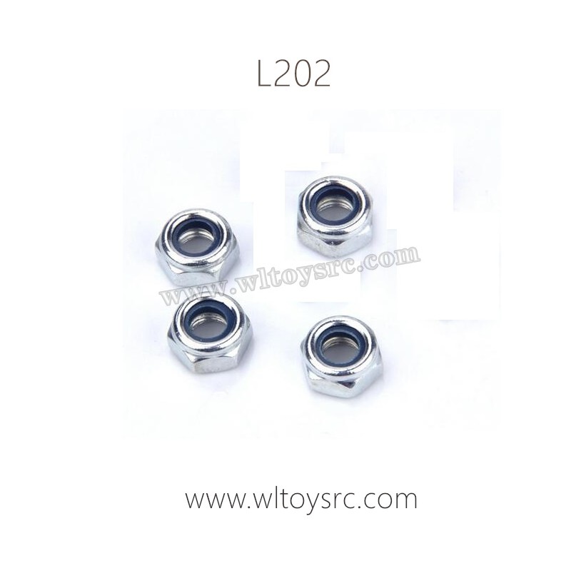 WLTOYS L202 Parts, M4 Hex Nut