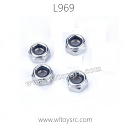 WLTOYS L969 Terminator Parts-M4 Hex Nut