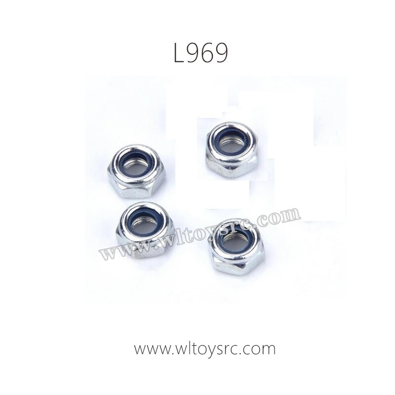WLTOYS L969 Terminator Parts-M4 Hex Nut