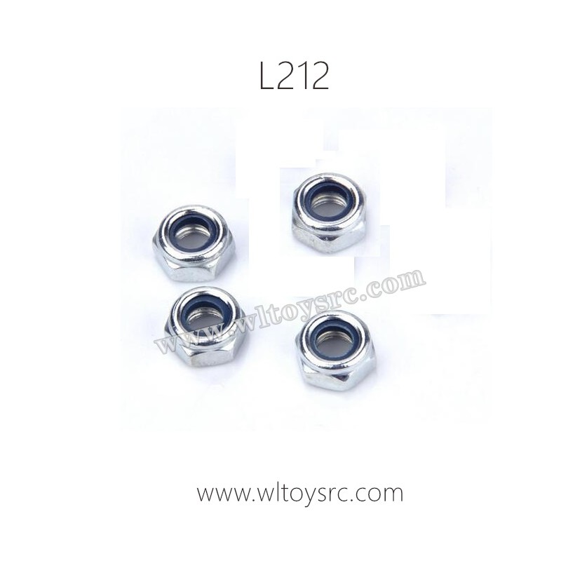 WLTOYS L212 Pro Parts, M4 Hex Nut