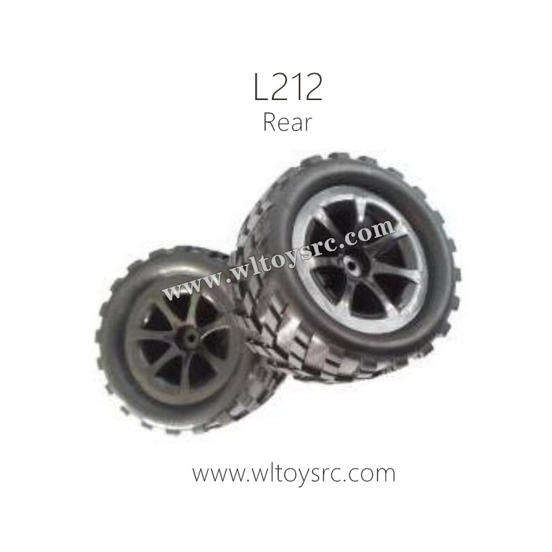 WLTOYS L212 Pro Parts, Rear Wheels