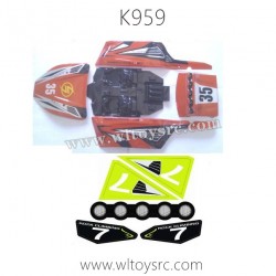 WLTOYS K959 Parts, Car Body Shell