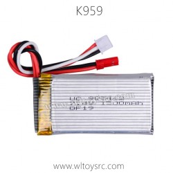 WLTOYS K959 Parts, 7.4V 1500mAh Li-po Battery