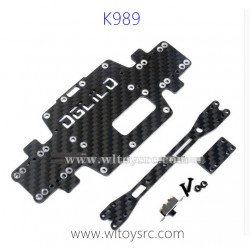 WLTOYS K989 Upgrade Parts, Carbon fiber chassis