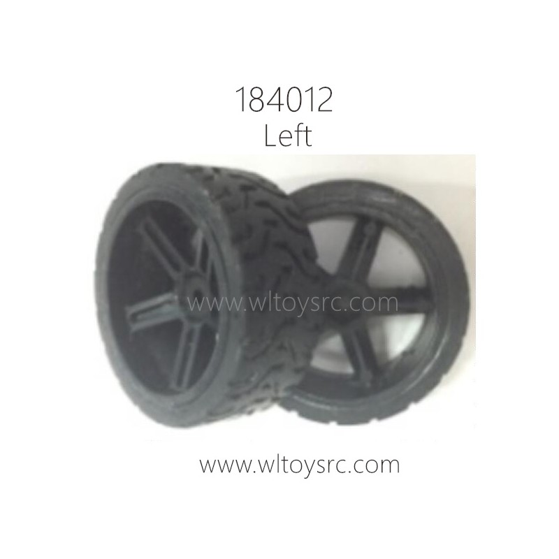 WLTOYS 184012 Parts-Left Wheel with Tires