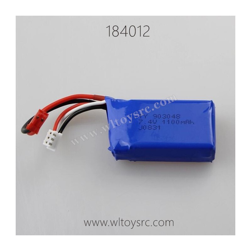 WLTOYS 184012 Parts-7.4V 1100mah Battery