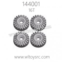 WLTOYS 144001 Parts, 16T Differential Big Bevel Gear