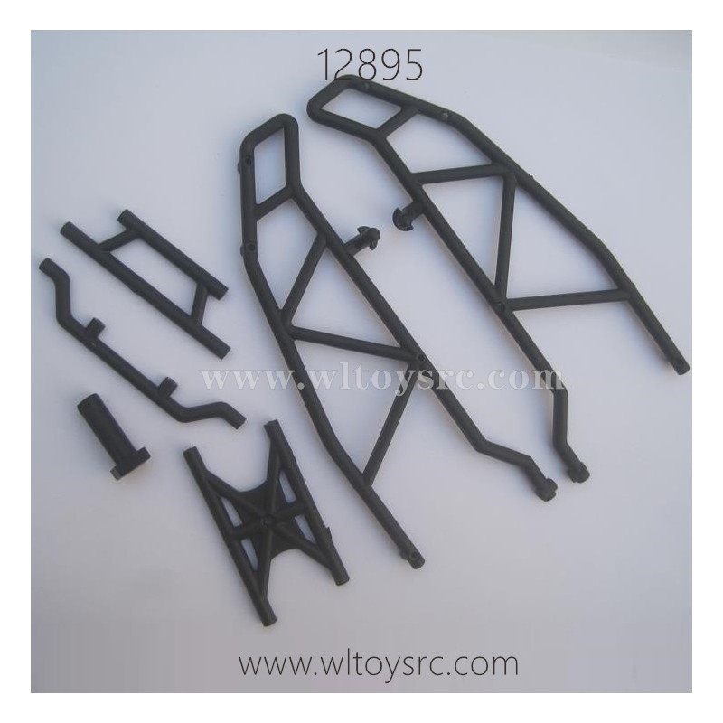 HBX 12895 RC Car Parts-Rear Rack Assembly