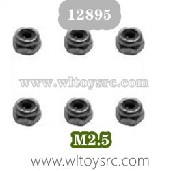 Haiboxing 12895 RC Car Parts-Lock Nut M2.5