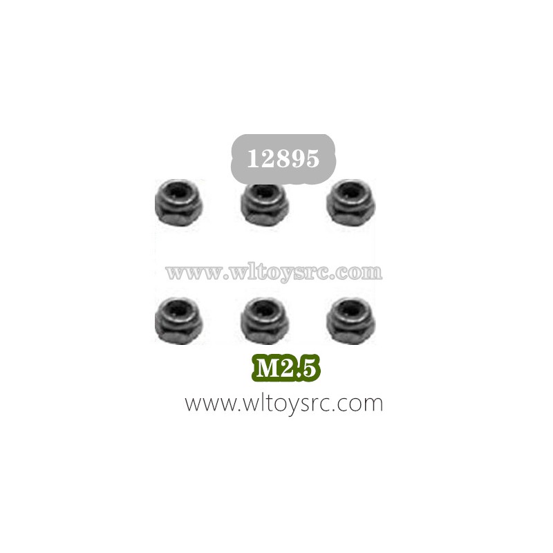 Haiboxing 12895 RC Car Parts-Lock Nut M2.5