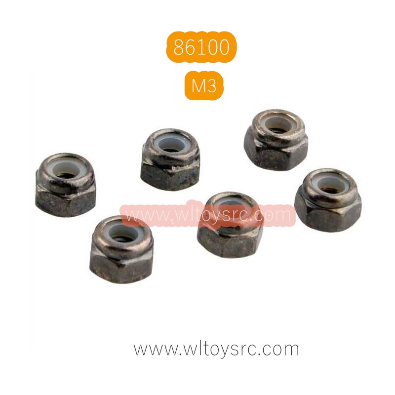 RGT Racing EX86100 Parts-M3 Metal lock nut