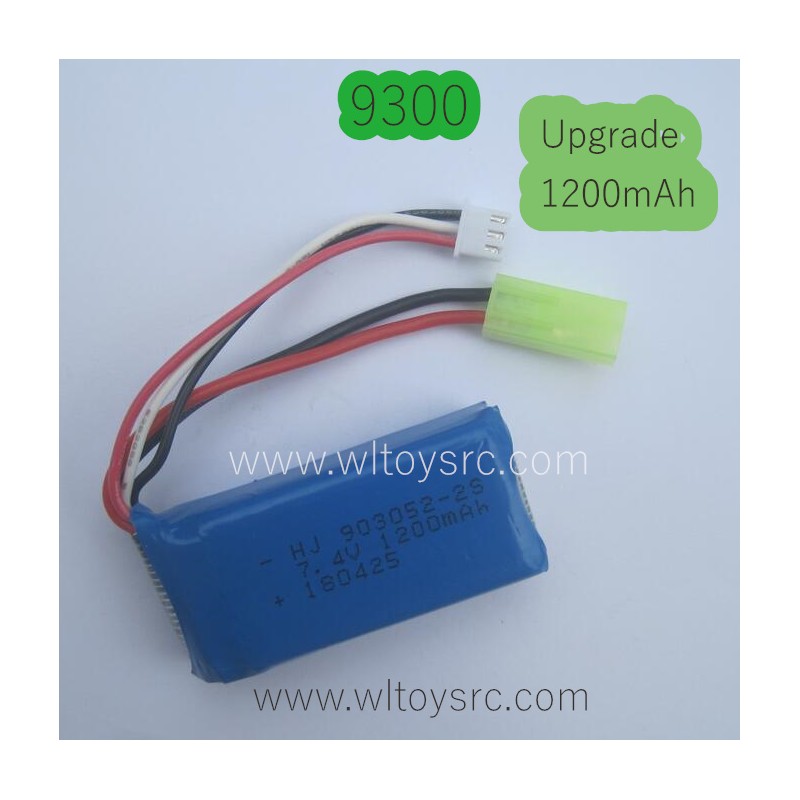 PXTOYS 9300 RC Car Upgrade Parts-Battery 7.4V 1200mAh