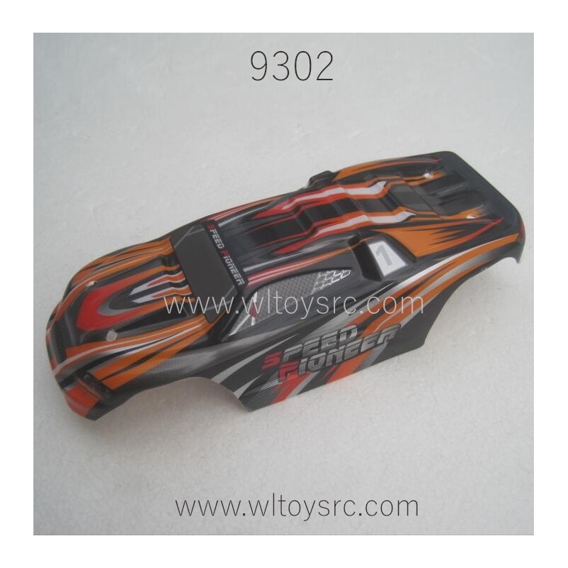 PXTOYS 9302 Speed Pioneer RC Car Parts-Car Bdoy Shell