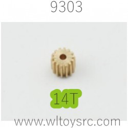 PXTOYS 9303 1/18 Desert RC Car Parts-Motor Gears 14T