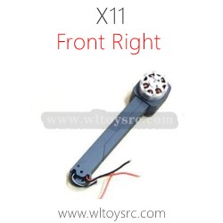JJRC X11 Parts Front Right Motor kit