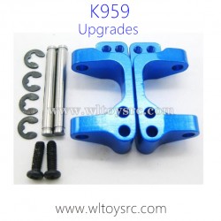 WLTOYS K959 Upgrade Parts, Front Hub Carrier Blue
