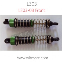 WLTOYS L303 1/10 RC Racing Car Parts, L303-08 Front Shock Absorbers