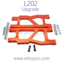 WLTOYS L202 Upgrade Parts, Rear Lowe Suspension Arm Red