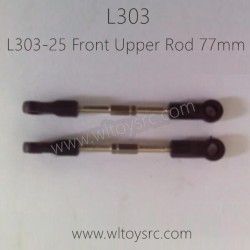 WLTOYS L303 Parts, Front Upper Connect Rod 77mm