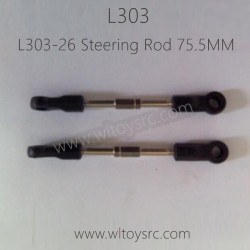 WLTOYS L303 Parts, Steering Connect Rod 75.5MM