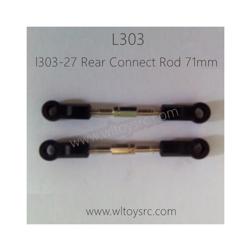WLTOYS L303 Parts, Rear Connect Rod 71mm