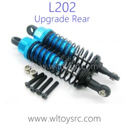 WLTOYS L202 Upgrade Parts, Rear Shock Absorbers blue