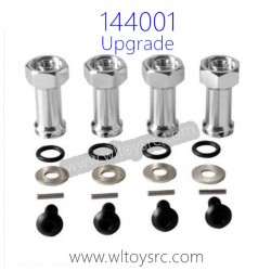 WLTOYS 144001 Upgrade Parts, Extended Adapter set SLIVER
