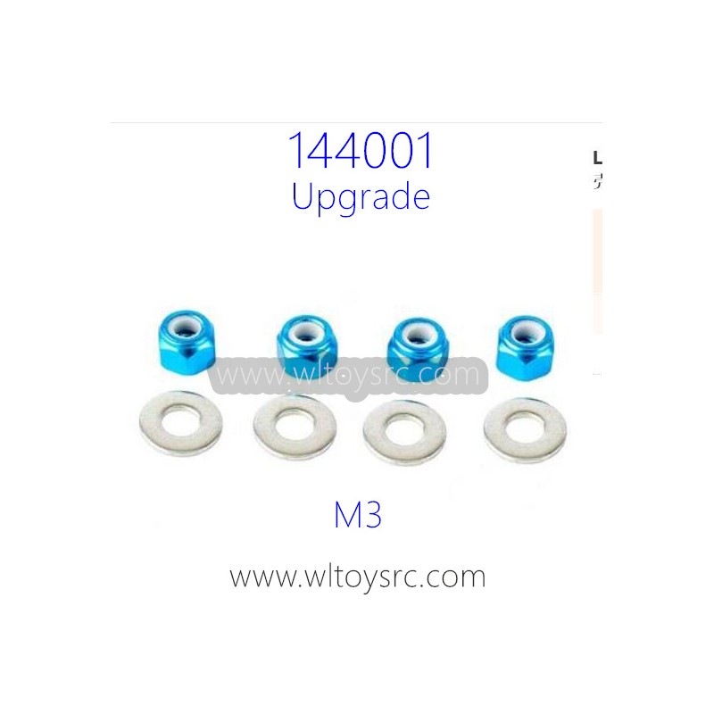 WLTOYS 144001 Upgrade Parts, Hex Nut M3