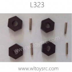 WLTOYS L323 1/10 RC Car Parts, Hex Nut