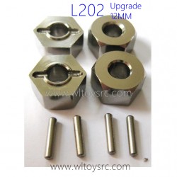 WLTOYS L202 Upgrade Parts, 12MM Wheel Hex Mount green