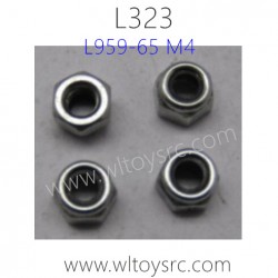 WLTOYS L323 1/10 RC Truck Parts-M4 hex Nut