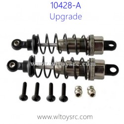 WLTOYS 10428-A Upgrade Metal Parts-Front Shock Absorbers Gray