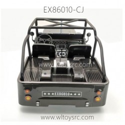 RGT EX86010-CJ Parts Car Body Shell