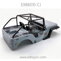 RGT EX86010-CJ 1/10 RC Crawler Parts PC Car Body Shell