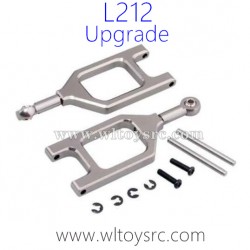 WLTOYS L212 Upgrade Parts, Front Upper Suspension Arms sliver