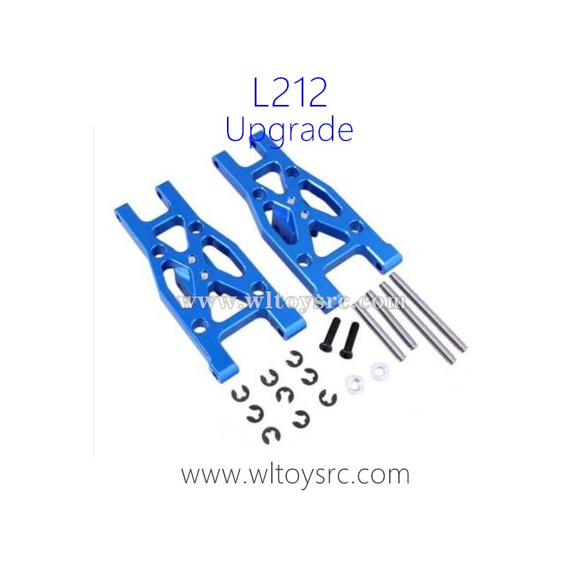 WLTOYS L212 Upgrade Parts, Front Lower Suspension Arms Blue