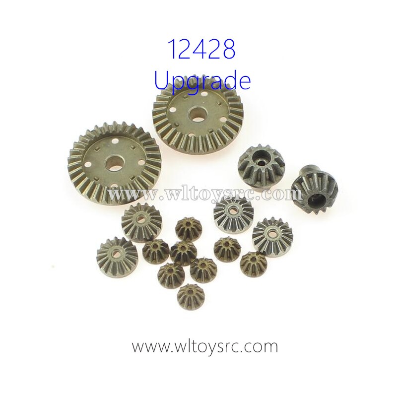 WLTOYS 12428 Upgrade Kit, Differential Gear and Main Drive Gear Bevel Gear