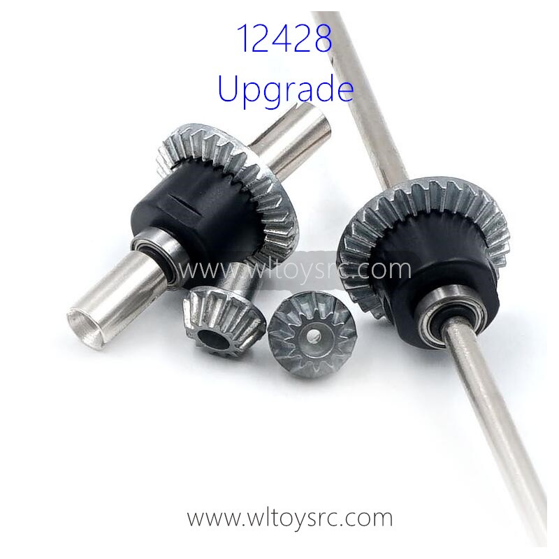 WLTOYS 12428 Upgrade Kit, Front and Rear Differential Gear Assembly