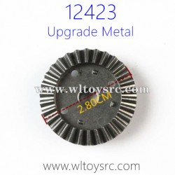 WLTOYS 12423 Upgrade Parts, 30T Big Differential Gear, 12423 Metal Kit