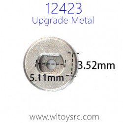 WLTOYS 12423 Upgrade Parts, 16T Differential Big Bevel Gear, 12423 Metal Kit