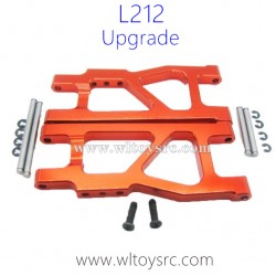 WLTOYS L212 Upgrade Parts, Rear Lower Suspension Arm Red