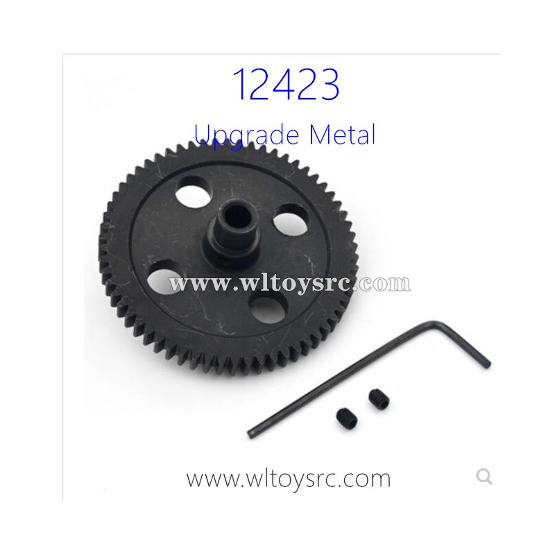WLTOYS 12423 Upgrade Parts, Big Gear with Screw Tool