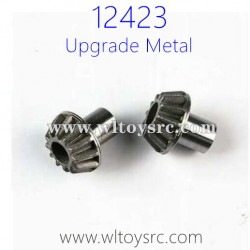 WLTOYS 12423 Upgrade Parts, 12T Main Drive Bevel Gear, Wltoys 12423 Metal Parrts