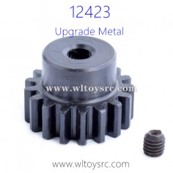 WLTOYS 12423 Upgrade Parts, Motor Gear 17T Hardened steel