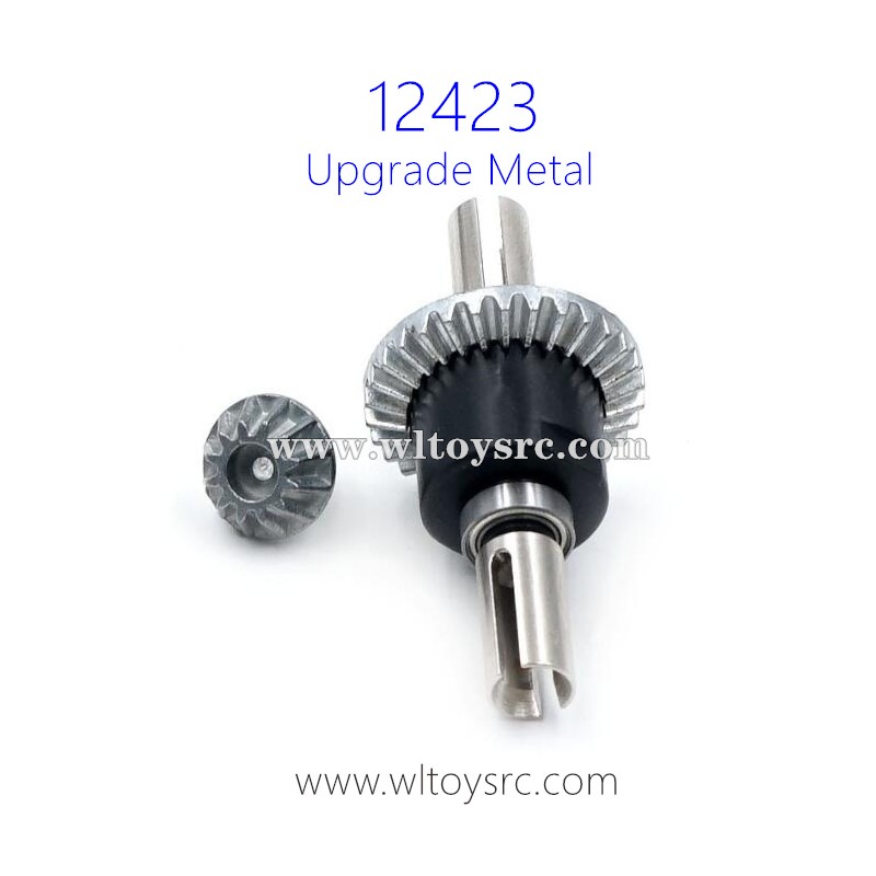 WLTOYS 12423 Upgrade Metal Kit, Front Differential Gear Assembly
