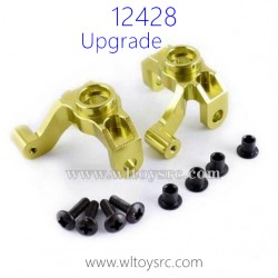 WLTOYS 12428 Upgrade Metal, Steering Cups with Screws Aluminum Alloy
