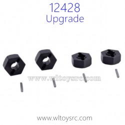 WLTOYS 12428 RC Truck Upgrade Parts, Hex Nut Black