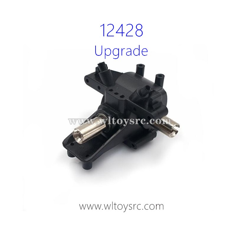 WLTOYS 12428 Upgrade Parts, Front Gearbox Assembly OP Metal Kit