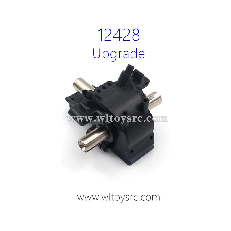 WLTOYS 12428 Upgrade Parts, Front Gearbox Assembly OP Metal Kit