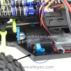 WLTOYS 12428 1/12 Rock Crawler Upgrade Parts Servo Fixing Holder